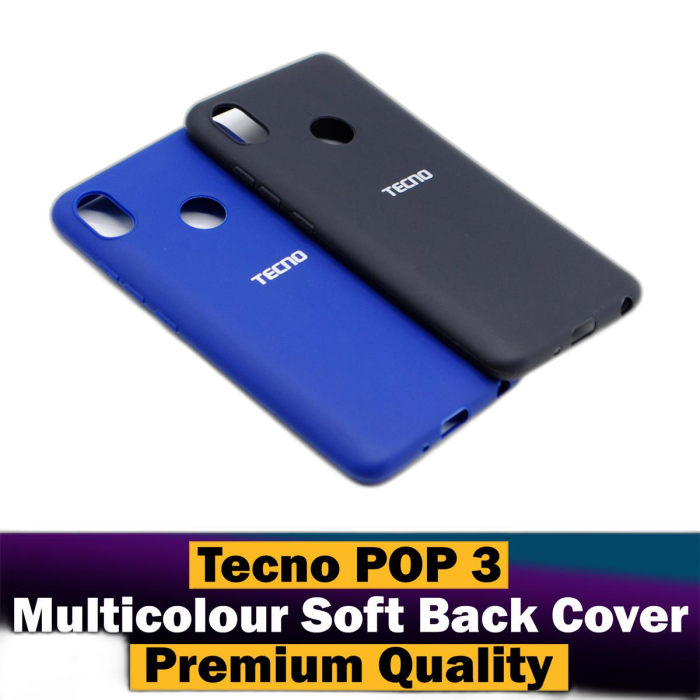 Tecno Pop 3 Soft Silicon Multicolour Mobile Cover - Image 2 Tecno Pop 3 Soft Silicon Multicolour Mobile Cover - Image 2