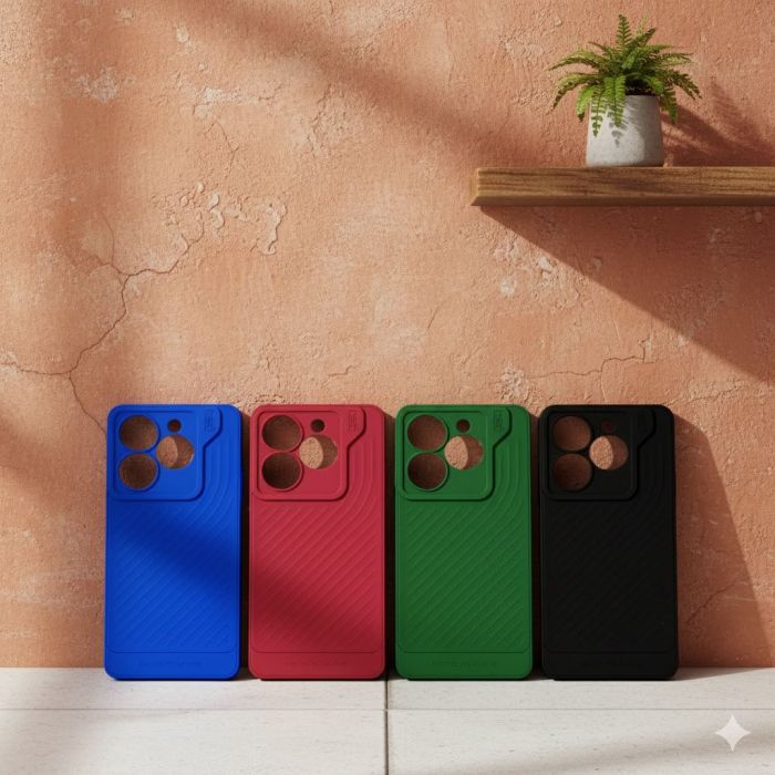 Tecno Pop 8 Multicolour Soft Camera Protection Mobile Cover - Image 2 Tecno Pop 8 Multicolour Soft Camera Protection Mobile Cover - Image 2