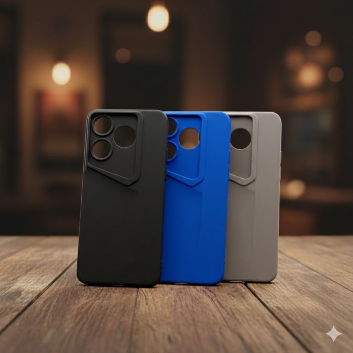 Tecno Pop 8 Multicolour Soft Matte Camera Protection Cover - Image 2 Tecno Pop 8 Multicolour Soft Matte Camera Protection Cover - Image 2