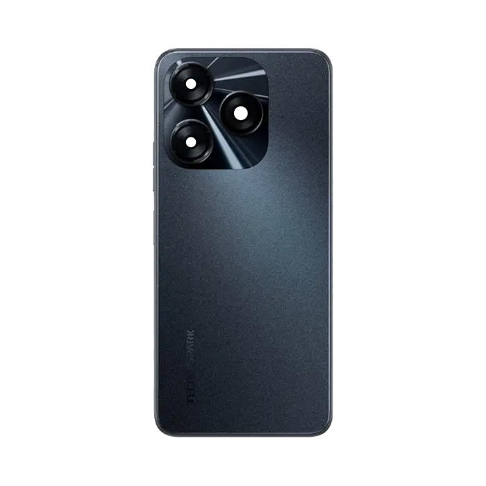 Tecno Spark 10 Housing Middle Frame With Side Button and Replacement Battery Back Door For Spark 10 - Black - Image 2 Tecno Spark 10 Housing Middle Frame With Side Button and Replacement Battery Back Door For Spark 10 - Black - Image 2