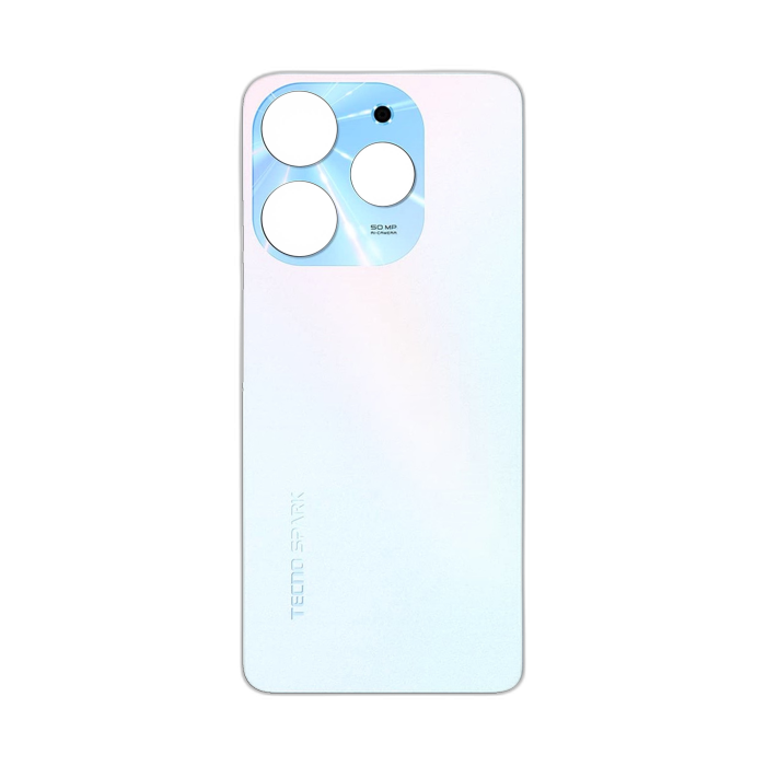 Tecno Spark 10 Pro Rear Back Body Casing Housing Replacement Battery Back Door For Spark 10 Pro - White - Image 2 Tecno Spark 10 Pro Rear Back Body Casing Housing Replacement Battery Back Door For Spark 10 Pro - White - Image 2