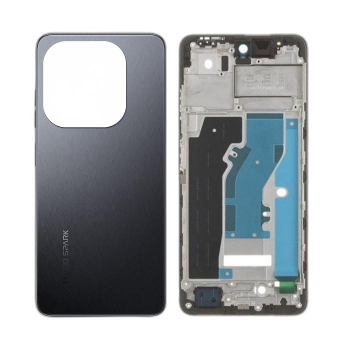 Tecno Spark 20 Black Housing - Image 2 Tecno Spark 20 Black Housing - Image 2