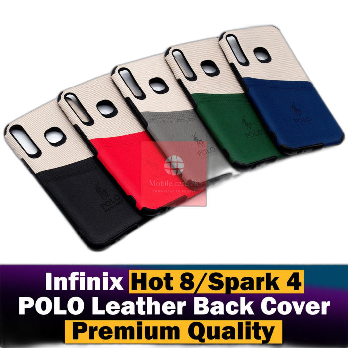Tecno Spark 4 Back Cover Leather Type Soft Spark 4 Case For Boys - Image 2 Tecno Spark 4 Back Cover Leather Type Soft Spark 4 Case For Boys - Image 2