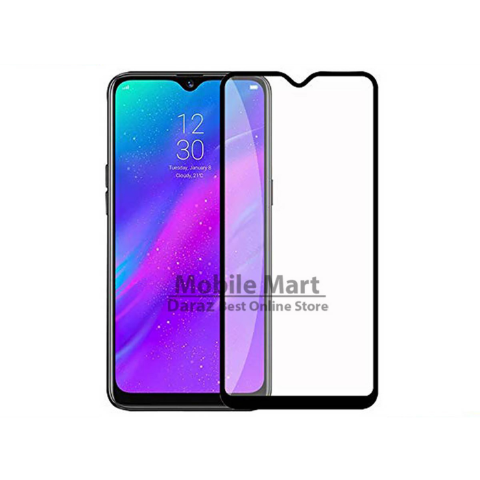 Tecno Spark 4 Lite Full Screen Protector 9D Tempered Glass Protector For Tecno Spark 4 Lite - Image 2 Tecno Spark 4 Lite Full Screen Protector 9D Tempered Glass Protector For Tecno Spark 4 Lite - Image 2