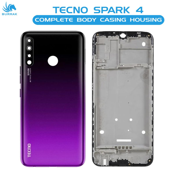 Tecno Spark 4 Purple Casing - Image 2 Tecno Spark 4 Purple Casing - Image 2