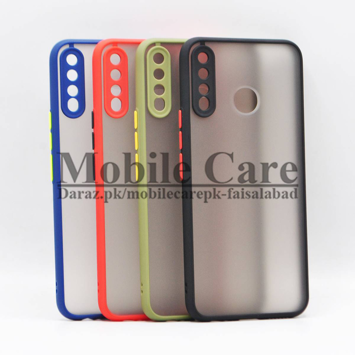Tecno Spark 4 Smoky Matte Back Cover Camera Case - Image 2 Tecno Spark 4 Smoky Matte Back Cover Camera Case - Image 2