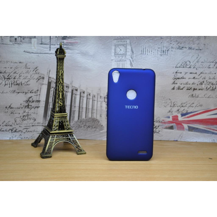 Tecno WX4 Pro Back Cover Soft Matte TPU Case Cover For Tecno WX4 Pro - Blue - Image 2 Tecno WX4 Pro Back Cover Soft Matte TPU Case Cover For Tecno WX4 Pro - Blue - Image 2