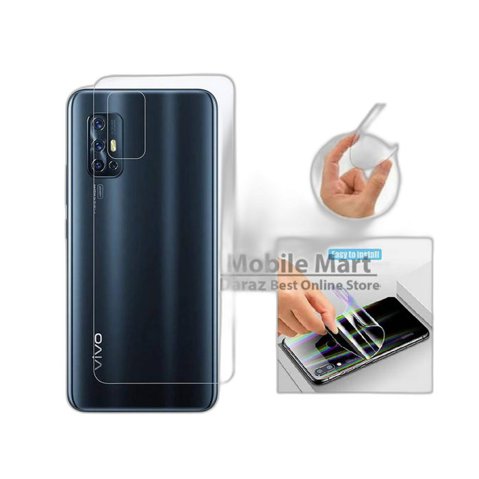 Vivo V17 Back Protection Clear Jelly Soft Ultra Clear Jell For Vivo V17 - Image 2 Vivo V17 Back Protection Clear Jelly Soft Ultra Clear Jell For Vivo V17 - Image 2