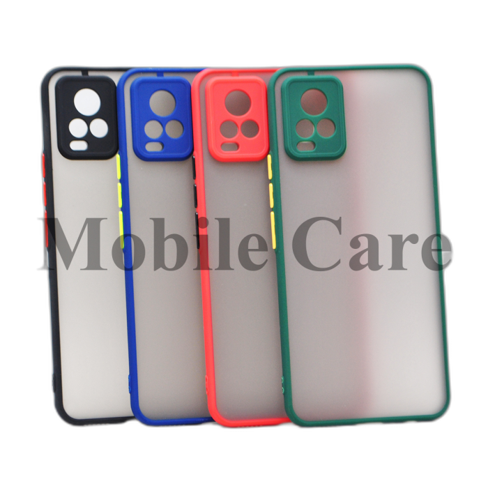 Vivo V20 Smoky Matte Armor Case Camera Protection Mobile Cover - Image 2 Vivo V20 Smoky Matte Armor Case Camera Protection Mobile Cover - Image 2