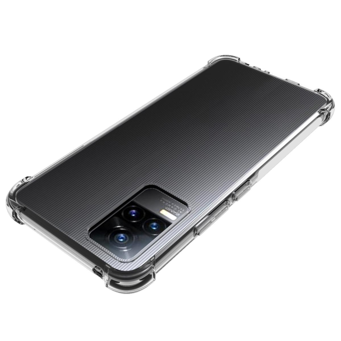 Vivo V21E Transparent Extra Bumper Anti Shock Soft Crystal Clear Case - Image 2 Vivo V21E Transparent Extra Bumper Anti Shock Soft Crystal Clear Case - Image 2