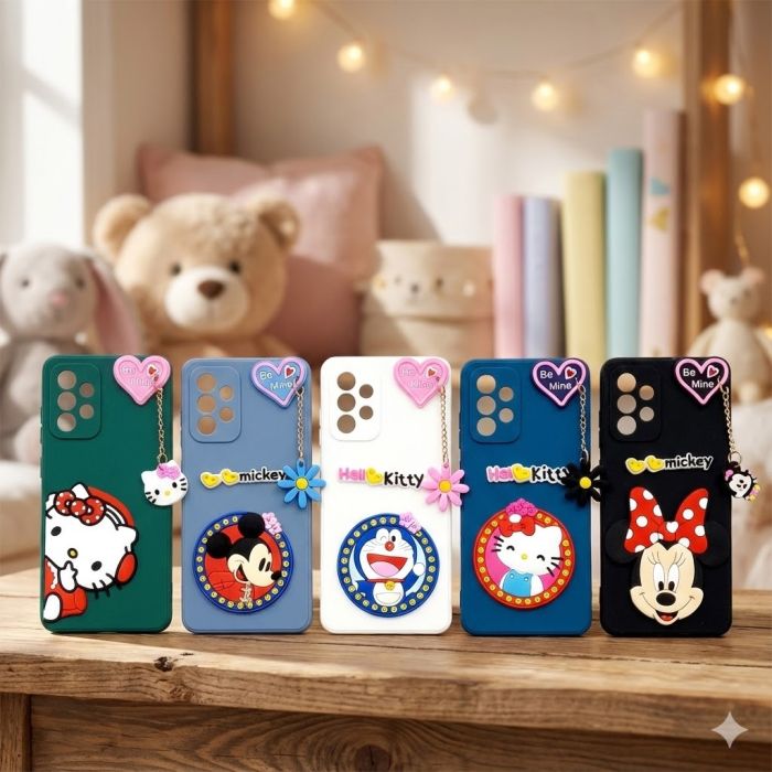 Vivo V23 Soft Silicon Case with Hello Kitty Braslate Chain - Image 2 Vivo V23 Soft Silicon Case with Hello Kitty Braslate Chain - Image 2