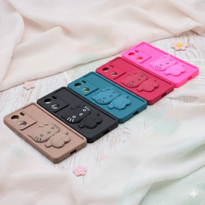 Vivo V29E Soft Mirror Kitty Mobile Cover - Image 2 Vivo V29E Soft Mirror Kitty Mobile Cover - Image 2