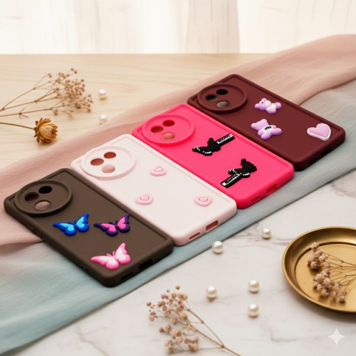 Vivo V30E Soft Muticolour Ladies Case Mobile Cover - Image 2 Vivo V30E Soft Muticolour Ladies Case Mobile Cover - Image 2