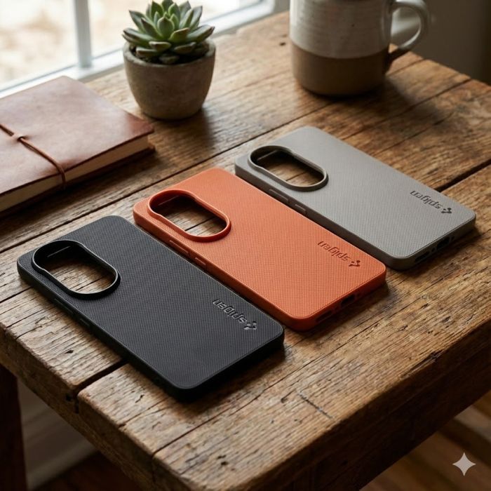Vivo V50 Spigen Texture Soft Case Mobile Cover - Image 2 Vivo V50 Spigen Texture Soft Case Mobile Cover - Image 2