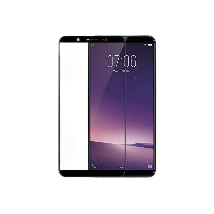 Vivo V7 Plus Full Screen Protector 9D Tempered Glass Protector For Vivo V7 Plus - Image 2 Vivo V7 Plus Full Screen Protector 9D Tempered Glass Protector For Vivo V7 Plus - Image 2