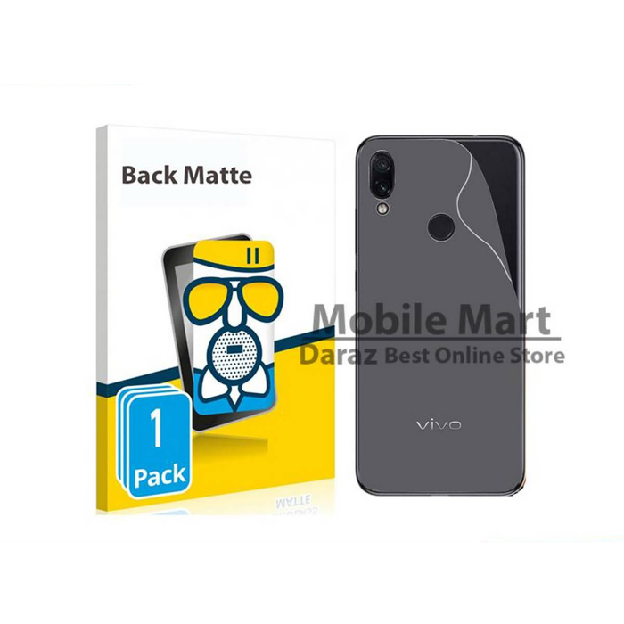 Vivo Y11 2019 Back Protector Skin Matte Style Protector For Vivo Y11 2019 - Image 2 Vivo Y11 2019 Back Protector Skin Matte Style Protector For Vivo Y11 2019 - Image 2