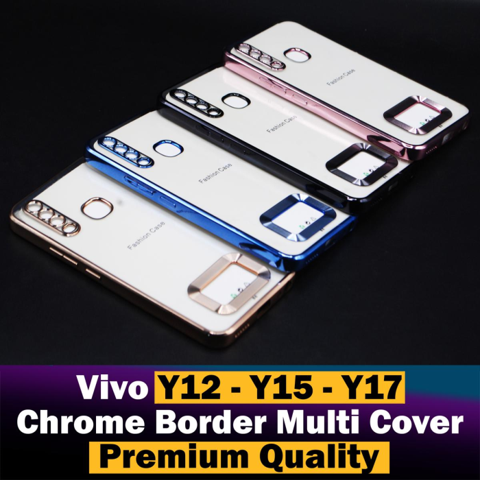 Vivo Y12 Multi Chrome Border Camera Protection Cover - Image 2 Vivo Y12 Multi Chrome Border Camera Protection Cover - Image 2