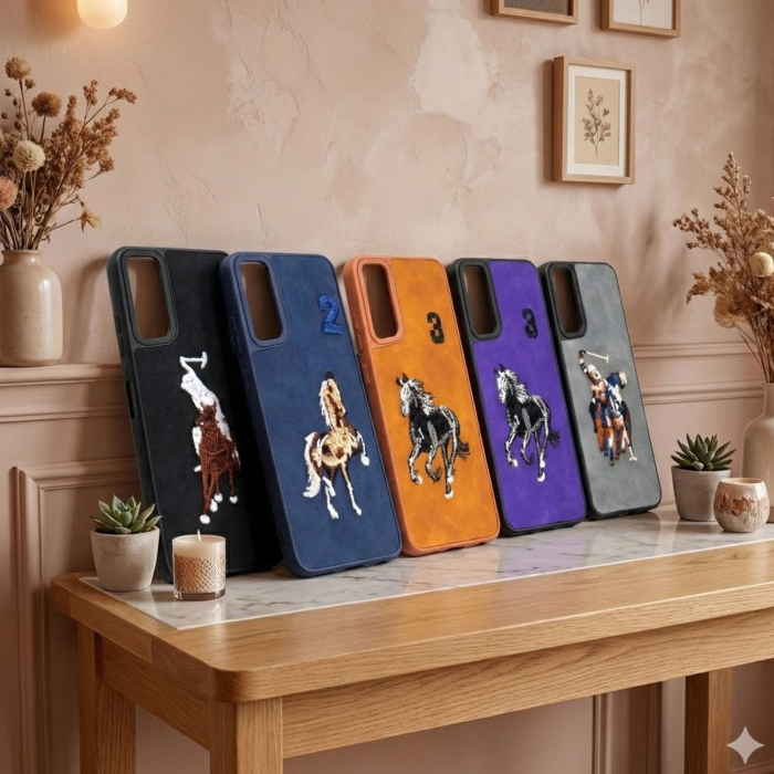 Vivo Y12A POLO Design Leather Type Soft Mobile Cover - Image 2