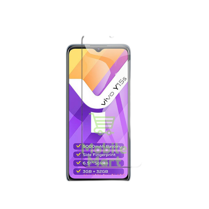 Vivo Y15s Glass Protector simple Tempered Glass For Vivo Y15s - Image 2 Vivo Y15s Glass Protector simple Tempered Glass For Vivo Y15s - Image 2