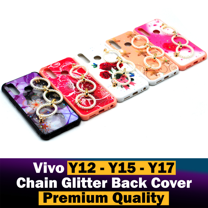 Vivo Y17 Chain Glitter Beauty Mobile Cover - Image 2 Vivo Y17 Chain Glitter Beauty Mobile Cover - Image 2