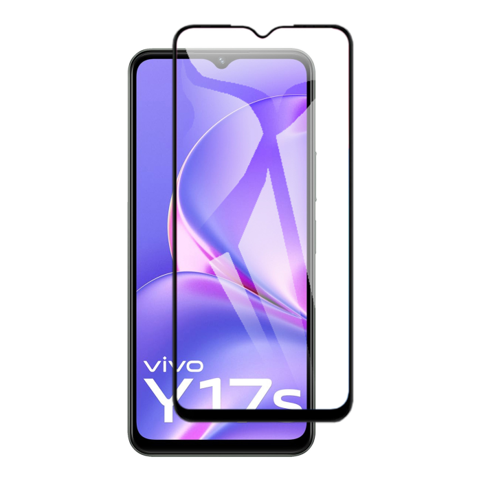 Vivo Y17s Full Screen Protector 9D Tempered Glass Protector For Vivo Y17s - Image 2 Vivo Y17s Full Screen Protector 9D Tempered Glass Protector For Vivo Y17s - Image 2