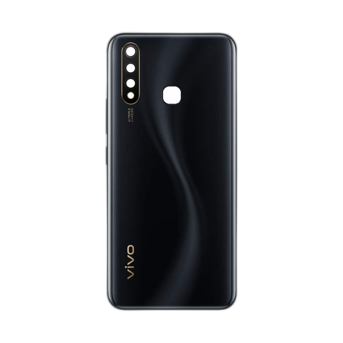 Vivo Y19 Rear Back Body Casing Housing Replacement Battery Back Door With Side Buttons And Camera Lens For Vivo Y19 - Black - Image 2 Vivo Y19 Rear Back Body Casing Housing Replacement Battery Back Door With Side Buttons And Camera Lens For Vivo Y19 - Black - Image 2