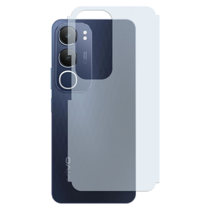 Vivo Y19s Back Protector Carbon Fiber Matte Soft Skin - Image 2 Vivo Y19s Back Protector Carbon Fiber Matte Soft Skin - Image 2
