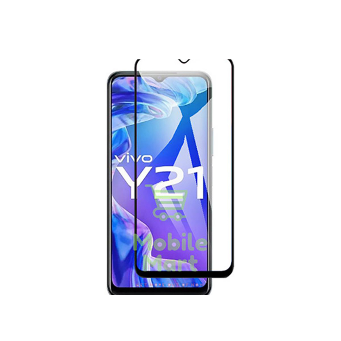Vivo Y21 Full Screen Protector 9D Tempered Glass Protector For Vivo Y21 - Image 2 Vivo Y21 Full Screen Protector 9D Tempered Glass Protector For Vivo Y21 - Image 2