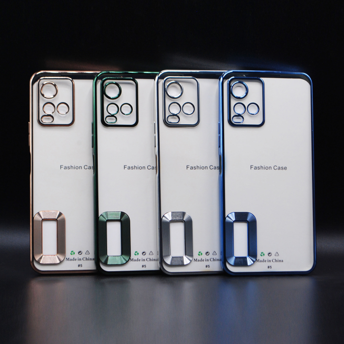 Vivo Y21s Back Cover Soft Multi Chrome Border Camera Protection Cover For Vivo Y21s - Image 2 Vivo Y21s Back Cover Soft Multi Chrome Border Camera Protection Cover For Vivo Y21s - Image 2