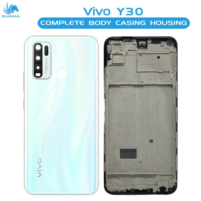Vivo Y30 White Housing - Image 2 Vivo Y30 White Housing - Image 2