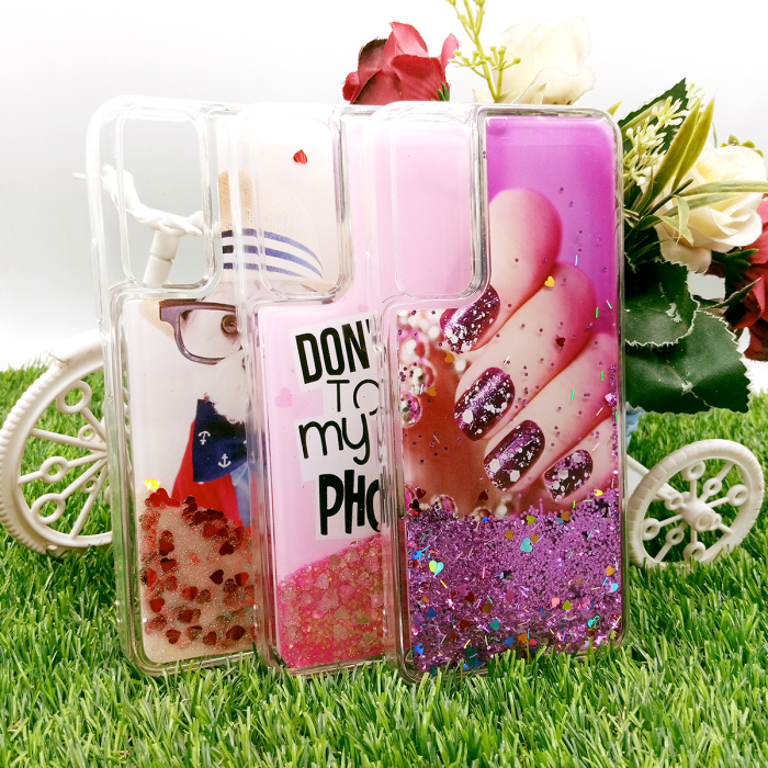 Vivo Y51s Water Glitter Shiny Ladies Soft Silicon Case - Image 2 Vivo Y51s Water Glitter Shiny Ladies Soft Silicon Case - Image 2
