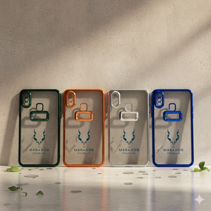Vivo Y91 Back Cover Soft Multi Chrome Border Camera Protection Cover For Y91 - Image 2 Vivo Y91 Back Cover Soft Multi Chrome Border Camera Protection Cover For Y91 - Image 2