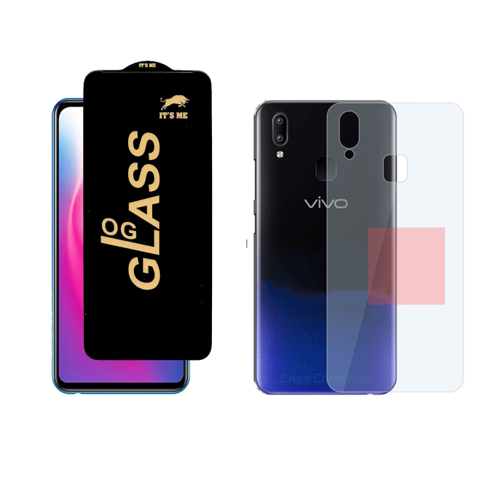 Vivo Y91 Combo: OG Glass Screen Protector + Carbon Back Skin - Image 2 Vivo Y91 Combo: OG Glass Screen Protector + Carbon Back Skin - Image 2