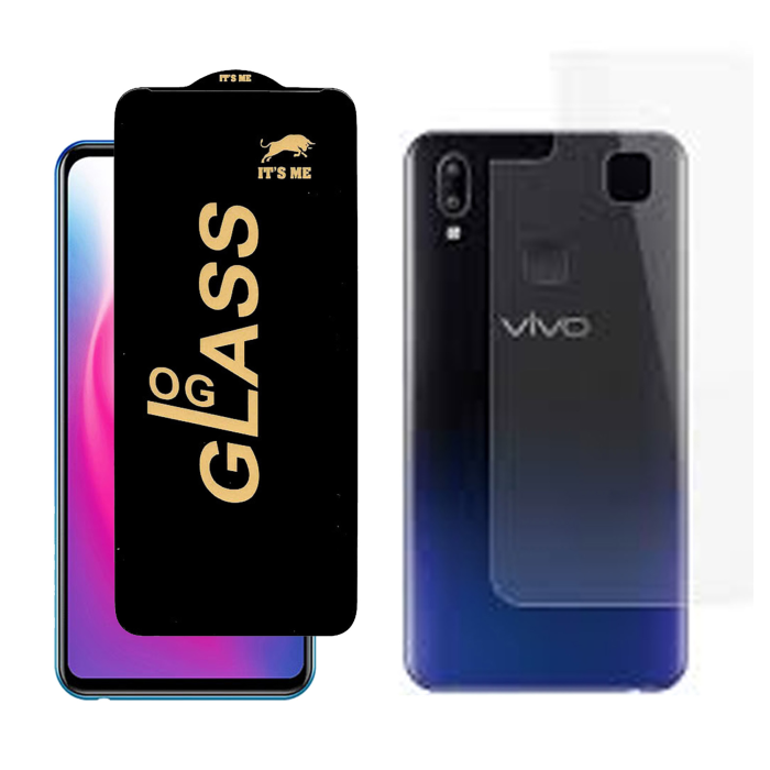 Vivo Y91 Protection Pack: OG Glass + Clear Back Jelly Film - Image 2 Vivo Y91 Protection Pack: OG Glass + Clear Back Jelly Film - Image 2