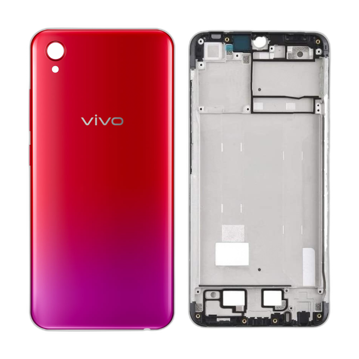 Vivo Y91c Rear Complete Body Casing Housing Replacement For Vivo Y91c - Red - Image 2 Vivo Y91c Rear Complete Body Casing Housing Replacement For Vivo Y91c - Red - Image 2