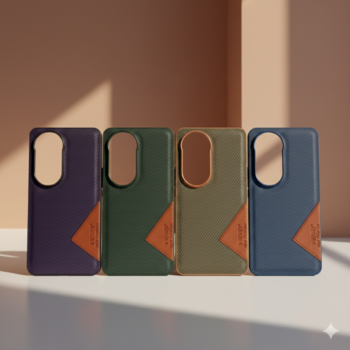 X-Level Vivo V50 Luxury Multicolor Leather Cover - Image 2