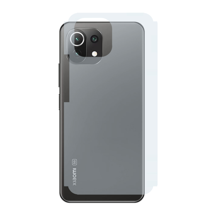 Xiaomi 11 Lite Carbon Fiber Back Skin - Matte Protective Film - Image 2 Xiaomi 11 Lite Carbon Fiber Back Skin - Matte Protective Film - Image 2