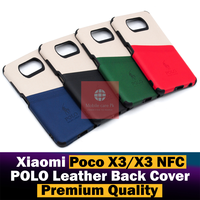 Xiaomi Poco X3 Back Cover Leather Type Soft Poco X3 Case For Boys - Image 2