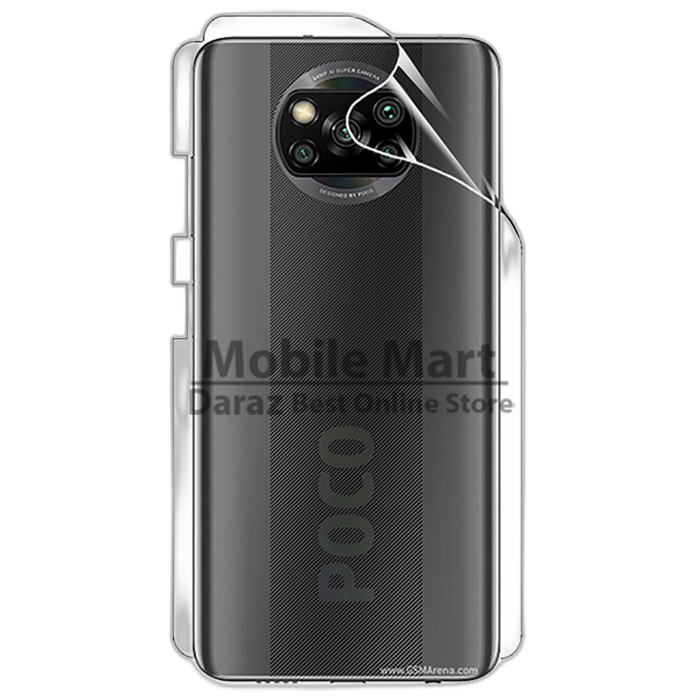 Xiaomi Poco X3 Back Protection Clear Jelly Soft Ultra Clear Jell For Xiaomi Poco X3 - Image 2 Xiaomi Poco X3 Back Protection Clear Jelly Soft Ultra Clear Jell For Xiaomi Poco X3 - Image 2