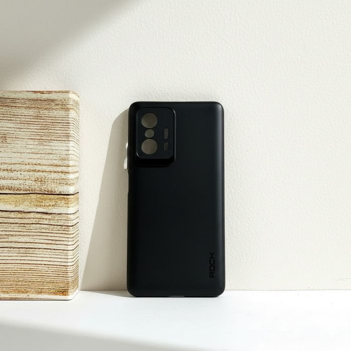 Xiaomi Redmi 11T Back Cover Black Soft Case For Xiaomi Redmi 11T - Rock Style - Image 2 Xiaomi Redmi 11T Back Cover Black Soft Case For Xiaomi Redmi 11T - Rock Style - Image 2