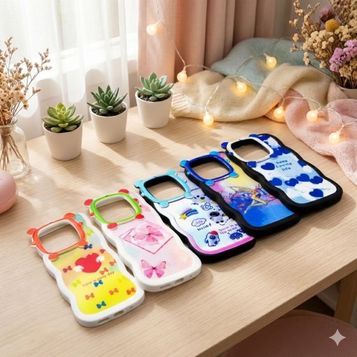 Xiaomi Redmi 12C Poco C55 Wave Cartoon Printed Mobile Cover - Image 2 Xiaomi Redmi 12C Poco C55 Wave Cartoon Printed Mobile Cover - Image 2