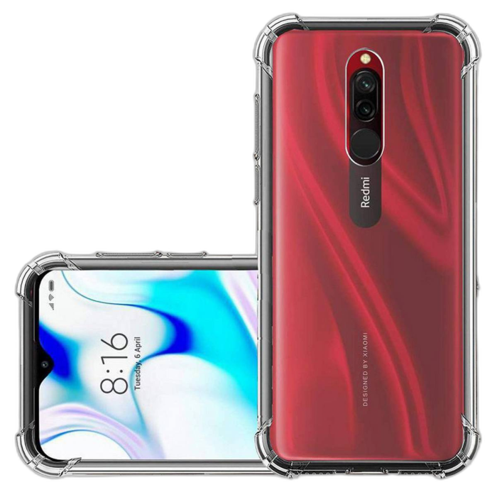 Xiaomi Redmi 8 Transparent Anti Shock Case - Image 2 Xiaomi Redmi 8 Transparent Anti Shock Case - Image 2