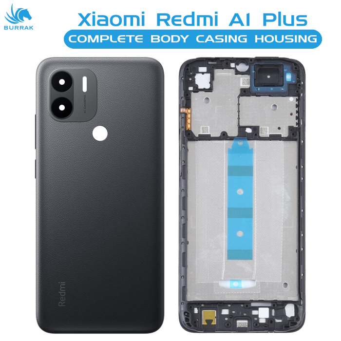 Xiaomi Redmi A1 Plus Black Housing - Image 2 Xiaomi Redmi A1 Plus Black Housing - Image 2