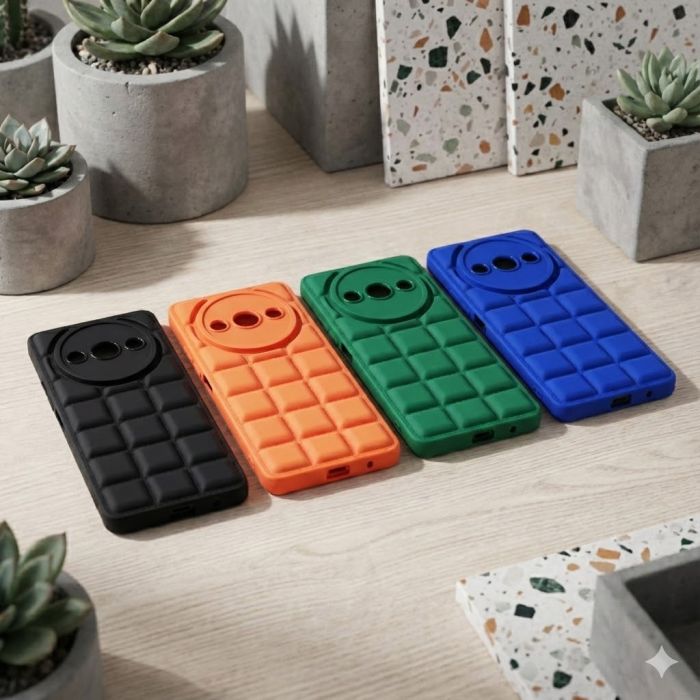 Xiaomi Redmi A3 Soft Puff Multicolour Mobile Cover - Image 2 Xiaomi Redmi A3 Soft Puff Multicolour Mobile Cover - Image 2