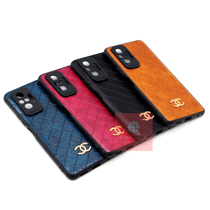 Xiaomi Redmi Note 10 Pro 4G Back Cover Leather Type CHANEL Soft Redmi Note 10 Pro Case For Boys - Image 2 Xiaomi Redmi Note 10 Pro 4G Back Cover Leather Type CHANEL Soft Redmi Note 10 Pro Case For Boys - Image 2
