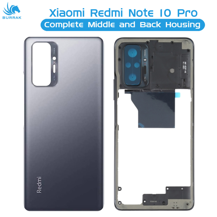 Xiaomi Redmi Note 10 Pro Black Housing - Image 2 Xiaomi Redmi Note 10 Pro Black Housing - Image 2