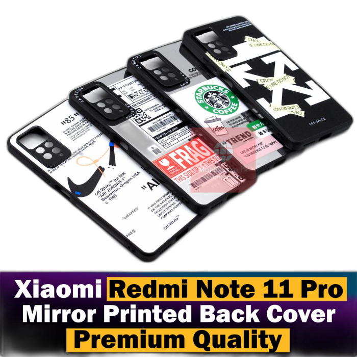 Xiaomi Redmi Note 11 Pro 4G Back Cover Mirror Style Printed Redmi Note 11 Pro Case For Boys - Image 2 Xiaomi Redmi Note 11 Pro 4G Back Cover Mirror Style Printed Redmi Note 11 Pro Case For Boys - Image 2