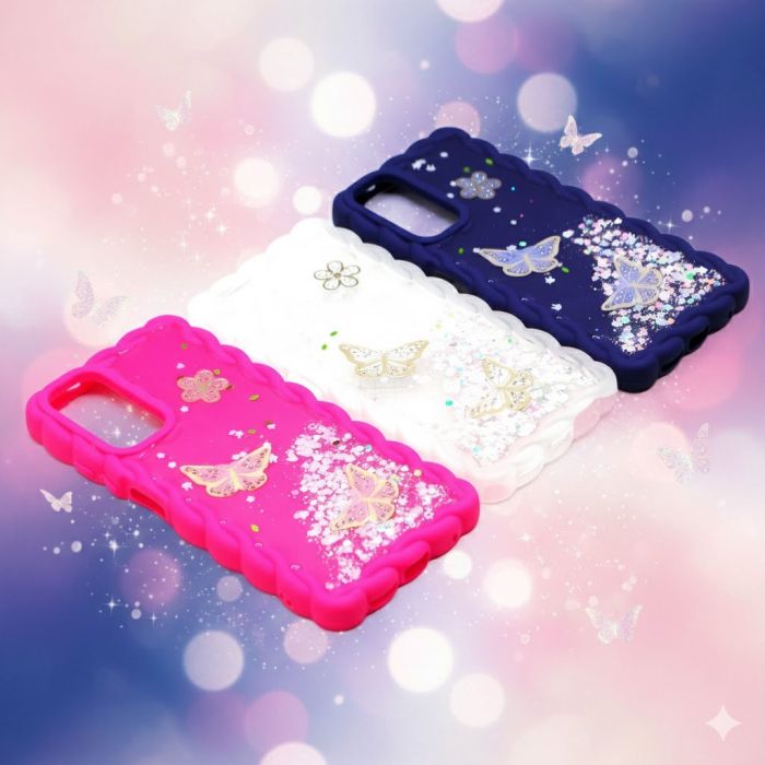 Xiaomi Redmi Note 11 Wave Glitter Mobile Cover - Image 2 Xiaomi Redmi Note 11 Wave Glitter Mobile Cover - Image 2