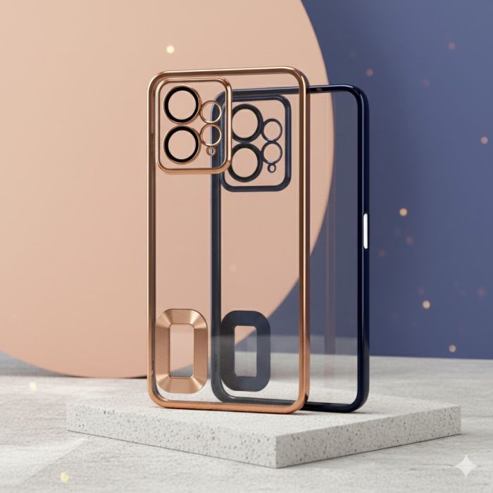 Xiaomi Redmi Note 12 4G Soft Multi Chrome Border Camera Protection Cover - Image 2 Xiaomi Redmi Note 12 4G Soft Multi Chrome Border Camera Protection Cover - Image 2