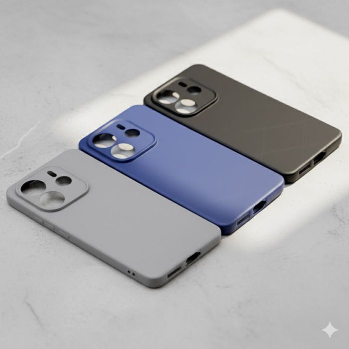 Xiaomi Redmi Note 14 Soft Silicone Matte Case Mobile Cover - Image 2 Xiaomi Redmi Note 14 Soft Silicone Matte Case Mobile Cover - Image 2